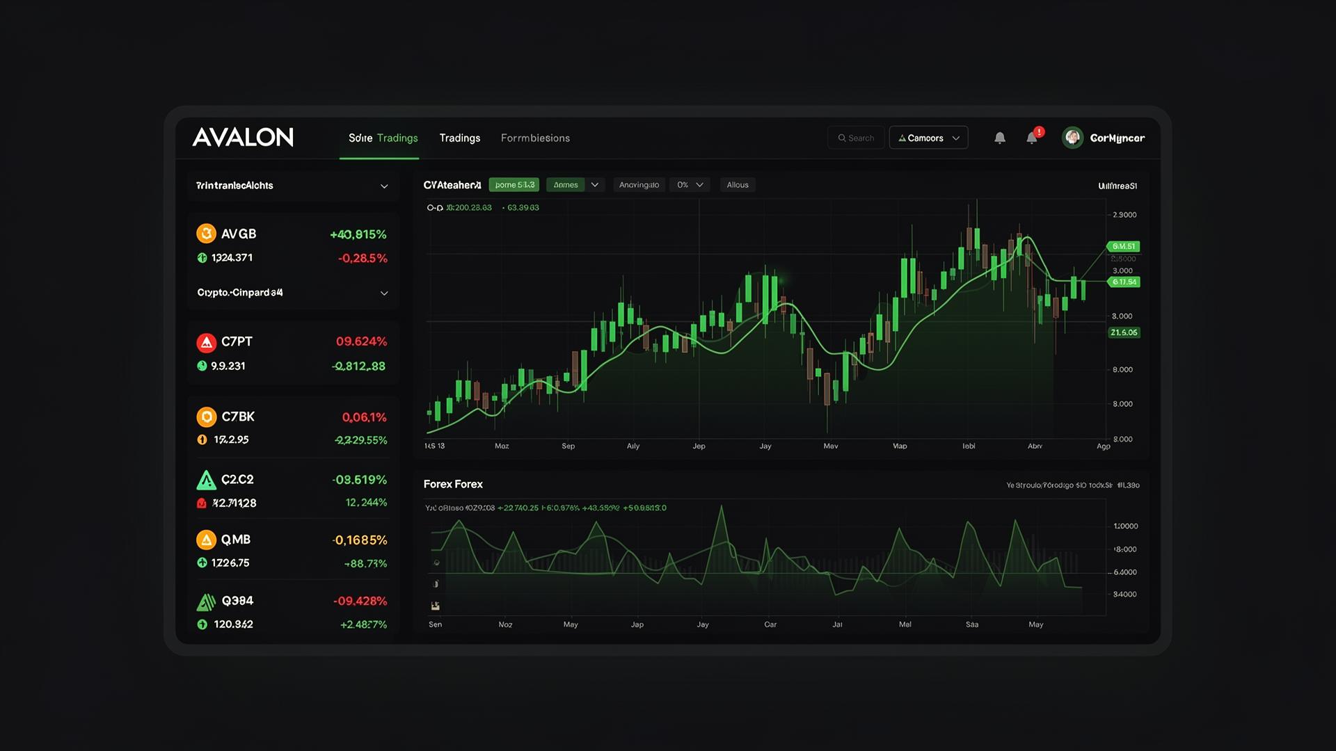 Plataforma de trading Avalon